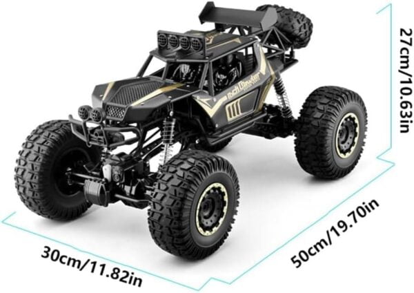 Toy Supplier China 2.4G 50cm Big Rc Car 4WD High Speed Metal Rc Monster Truck Crawler Rc Car 1:8 Scale Remote Control Toys - Image 5