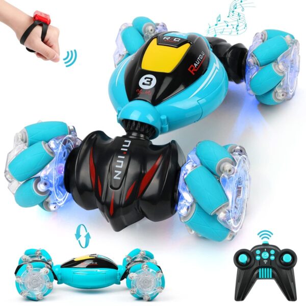 Toy Manufacturer China 2.4G Hand Watch Hobby Grade Gesture Sensing Drift Twister Stunt Remote Control Car Rc Cars