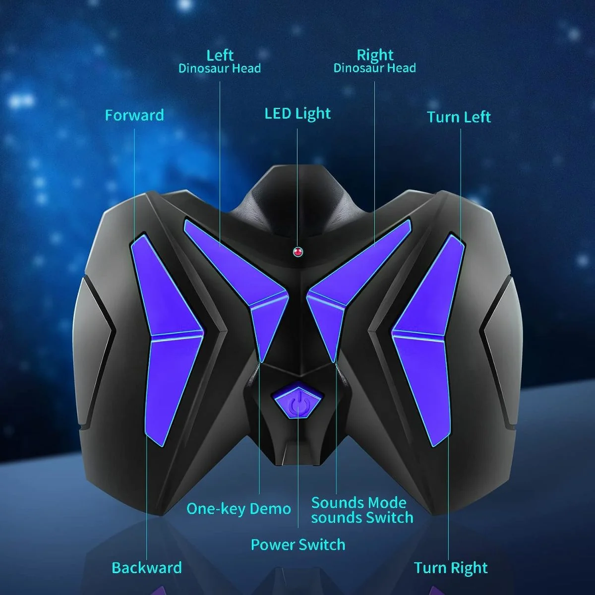 ODM Spielzeughersteller Kinder wiederaufladbare elektrische Walking T-Rex Dino Fernbedienung Walking Led Roboter Rc Dinosaurier Spielzeug - Bild 3