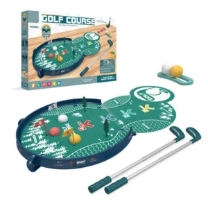 Pedidos de juguete a granel Venta caliente Play Finish Play Children Sport Simule Golf Course Juego para niños