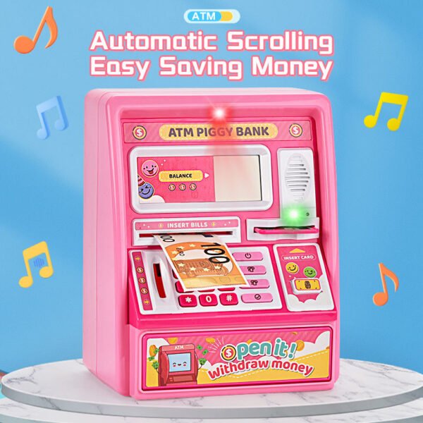 Toy Manufacturer China Girl Toys New Kids Mini Money Box Piggy Bank Toys Atm Savings Bank Toy - 영상 5