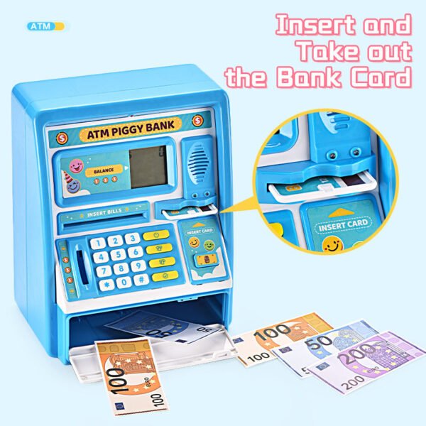 Toy Manufacturer China Girl Toys New Kids Mini Money Box Piggy Bank Toys Atm Savings Bank Toy - 영상 6