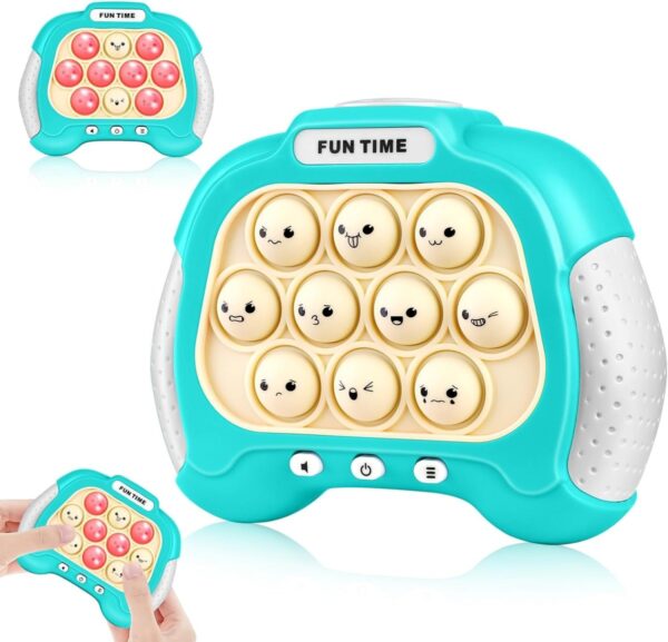 OEM Toy Manufacturer Bubble Pop Handheld Stress Relieve Quick Pop Push It Electronic Pop It Game Machine Fidget Toys for Kids