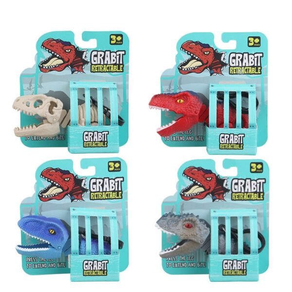 Wholesale Supplier Toy Dino Keychains Dinosaur Grabber Keychain Toy - 画像 6