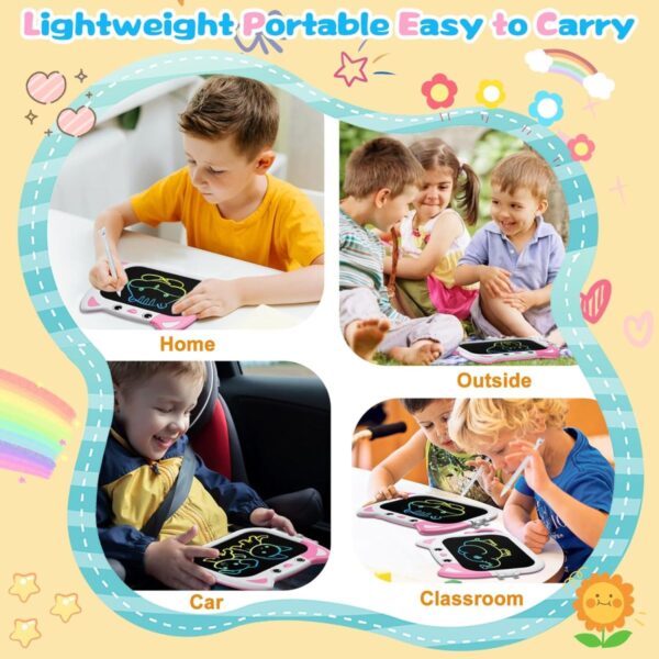 Toy Supplier China Erasable Drawing Pad 10 Inch Colorful Electronic Erasable Writing Board Drawing Toys - Изображение 5