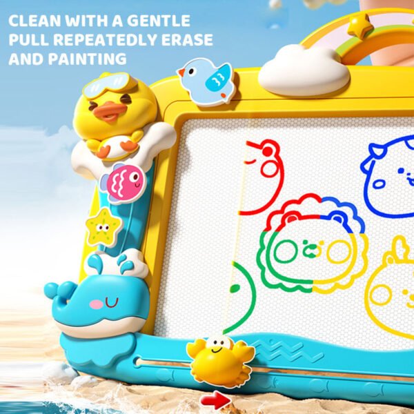 OEM Toys China Plastic Magnetic Erasable Writing Board Children DIY Painting Doodle Drawing Boards Toys For Kids - Image 3