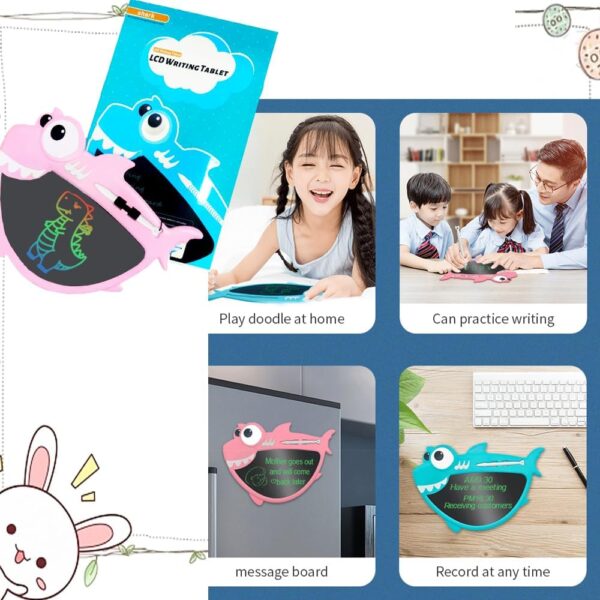 Factory Wholesale Color Screen LCD Writing Tablet 9 Inch Kids Digital Writing Pad Scratch Paper Toys Drawing - Image 3