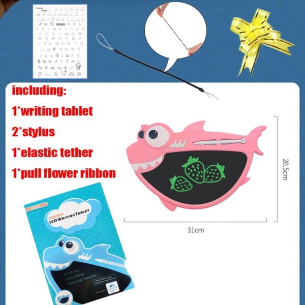 Factory Wholesale Color Screen LCD Writing Tablet 9 Inch Kids Digital Writing Pad Scratch Paper Toys Drawing - Image 6