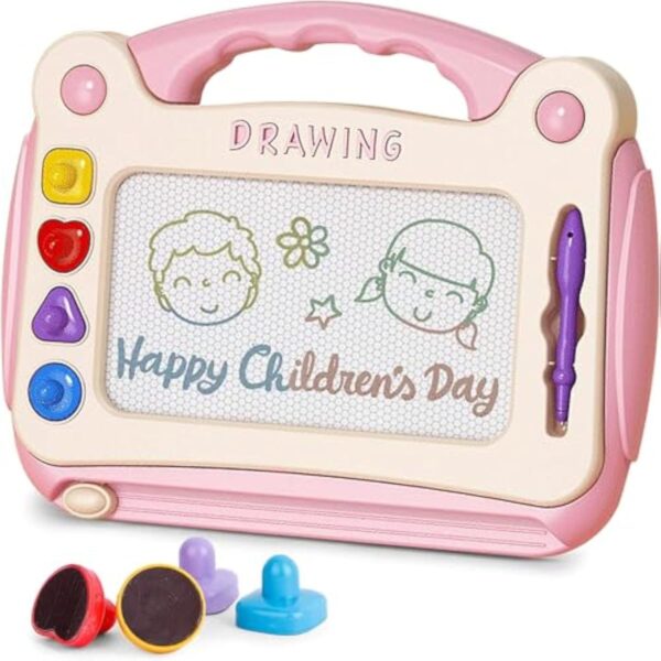 China Toy Factory Portable Erasable Drawing Colorful Magic Magnetic Educational Painting Learning Pads Magnetic Toy Drawing Board