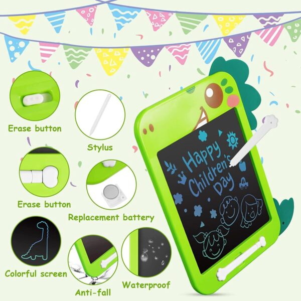 Educational Toys Manufacturer Kids educational painting toys cartoon shark tablet lcd electronic drawing board writing tablet - Image 3