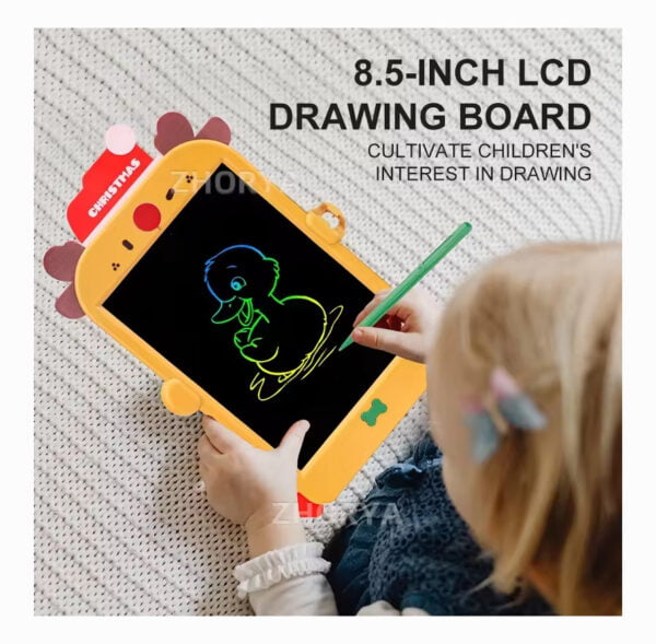 Plastic Toys Manufacturer Colorful Magic Lcd Writing Tablet Drawing Board Digital For Kids - Image 3