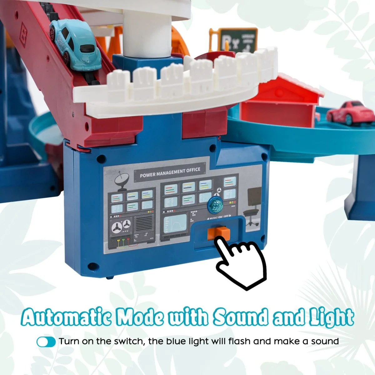 Juguetes compatibles con EN71, venta al por mayor, dinosaurio sinuoso, pista de carretera de montaña, coche, dinosaurio, escalada, colinas, carril, ranura de estacionamiento, juguete - Imagen 6