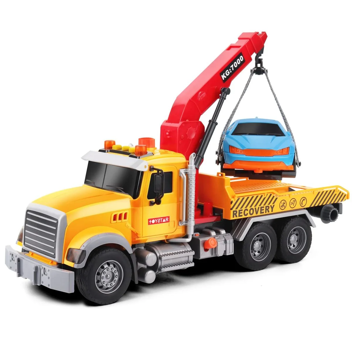 CPSIA 준수 장난감 공장 1:12 Plastic Big Pull Back Friction Car Toys Electric Inertial Fire Trucks Toy Truck Set - 영상 3