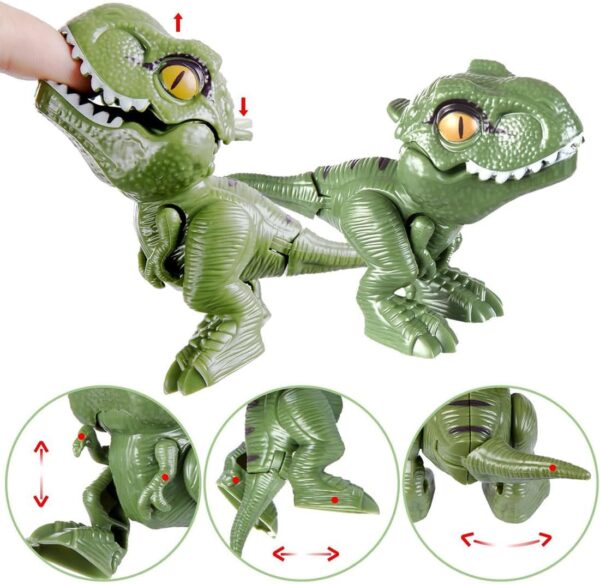 ODM Toy Manufacturer Fidget Toys Finger Biting Tyrannosaurus Rex Dinosaur Toy Finger Biting Dinosaur Toy - Image 6