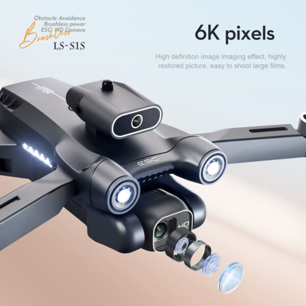 Toy Manufacturer China 2.4G Mini Foldable Drones 4K Profesional WIFI FPV HD Camera RC Drone Helicopter Remote Control Toys For Adults Kids - Image 5