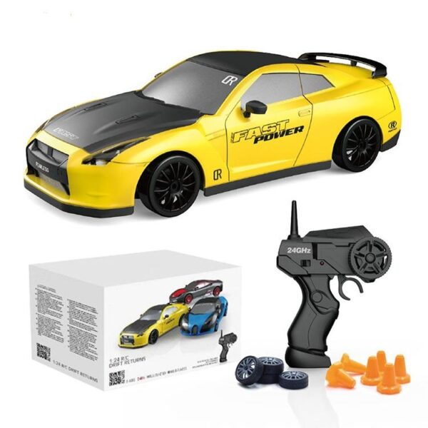 Plastic Toys Manufacturer 2.4G 1:24 Drift Rc Car 4WD Toy Remote Control Hotwheels Electric Popular F1 Racing Rc Car