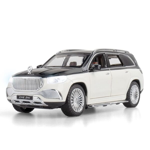 Toy Wholesaler China 1/24 Scale Diecast Cars Maybach GLS600 Alloy Cars Toy Model As Gifts