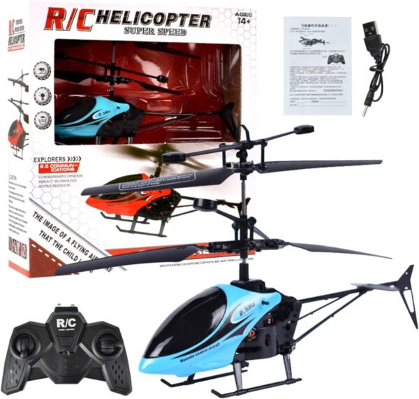 Plastic Toys Manufacturer Electric Remote Control Drones 3d 2-Channel 2.5 GHz High Low Flight Rc Helicopters Toy for Sale - Image 2