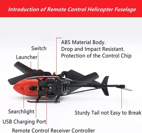 Plastic Toys Manufacturer Electric Remote Control Drones 3d 2-Channel 2.5 GHz High Low Flight Rc Helicopters Toy for Sale - Image 3