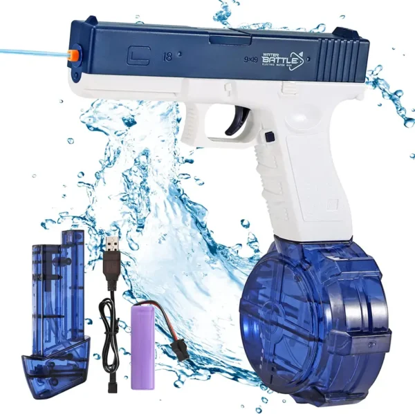 Kids Outdoor Toys Water Guns Outdoor Fully Automatic Continuous Shoot Electric Water Gun Toys - 画像 2