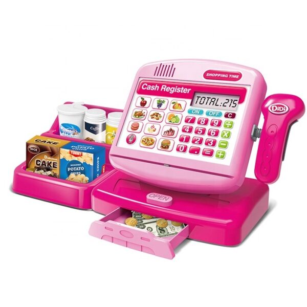 Private Label Toys Kids Supermarket Pretend Play Shopping Cash Register Toy