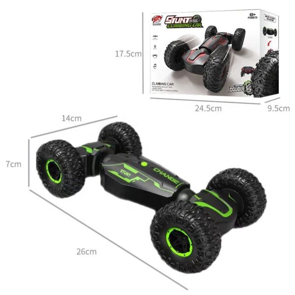 Toy Distributor China 2.4G Double Side Roll Remote Control Race Defend Extreme Vehicle Climbing Toy Rc Auto Steer Wheel Twisting Stunt Rc Car - Изображение 6