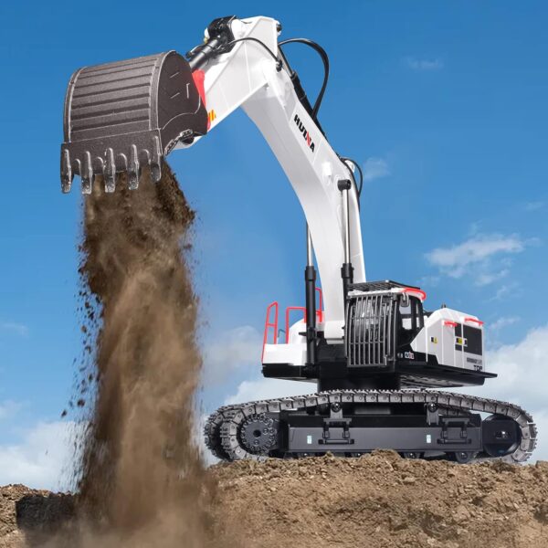 Toy Supplier China 1:14 Remote Control Model Full Metal Hydraulic Set Huina 1594 Rc Excavator Toy - Image 3