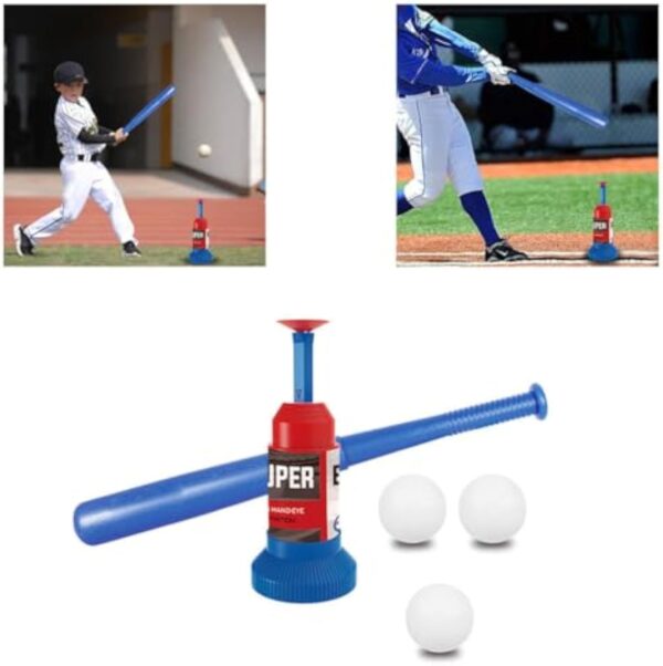 Toy Wholesaler China Kids Outdoor Toys Sport Toy Children Plastic Indoor Adjustable Bat Baseball Toy Set - Image 6