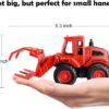 Toy Cars Colorful 4 Pack Friction Powered Construction Truck Toys Vehicles Construction Toys - Image 5