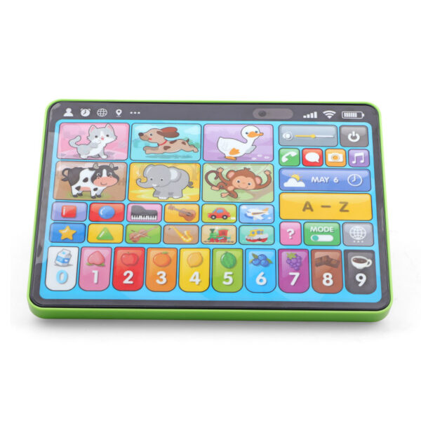 Montessori Baby Children's Learning Tablet Children's Learning Machine Supports English Spanish French Read Music - Image 4