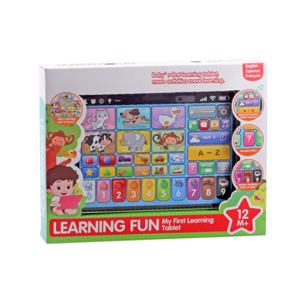 Montessori Baby Children's Learning Tablet Children's Learning Machine Supports English Spanish French Read Music - Image 6