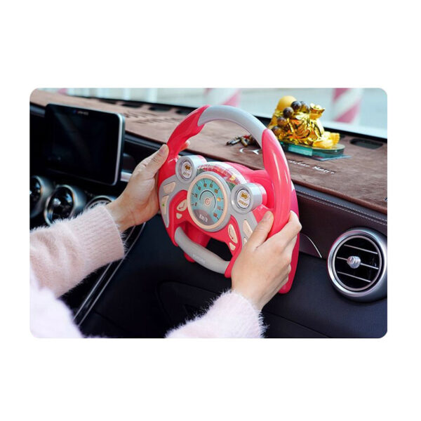 Hot Sale Learning Educational Toys Pretend Play Electric Steering Driving Wheel Sound Light Education Kids Toy - Изображение 6