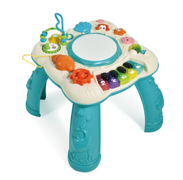 Educational Toy Baby Table Chair Educational Musical Drum Baby Study Table Toys Piano Music Instrument Learning Table Toys - Image 2