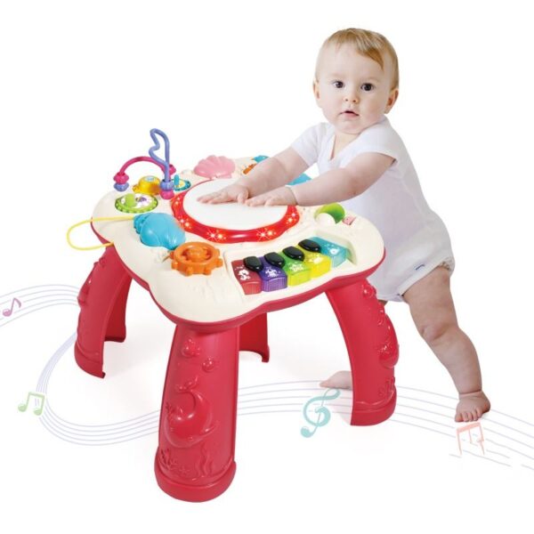 Educational Toy Baby Table Chair Educational Musical Drum Baby Study Table Toys Piano Music Instrument Learning Table Toys - Image 5