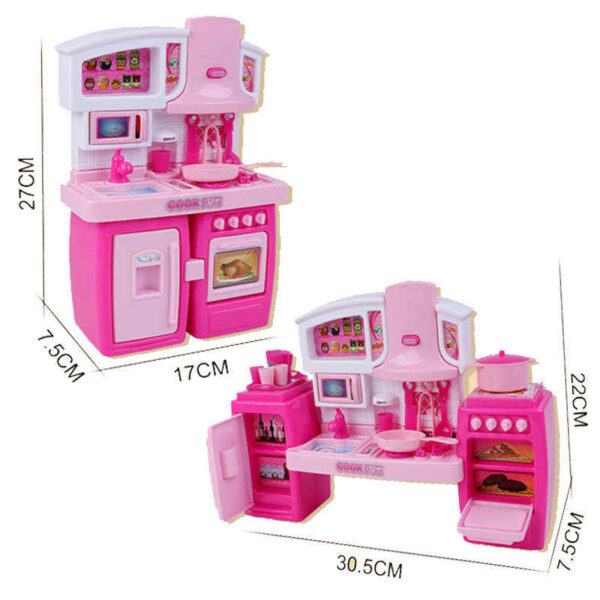 Wholesale Pretend Play Preschool Simulation Cook Girl Play House Tableware Set Kids Kitchen Toys - Imagem 4