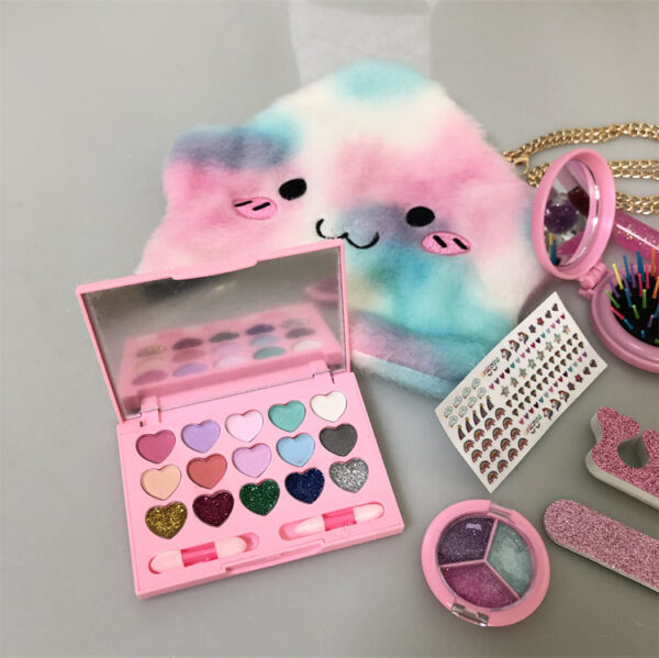 Wholesale Girl Toys Colorful Multi-function Cosmetic Toys Make Up Toy - 图片 4