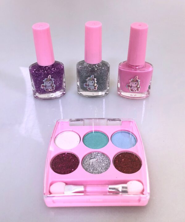 Wholesale Girl Toys Pretend Play Non-toxic Nail Art Set Kids Real Makeup Kit - 图片 3