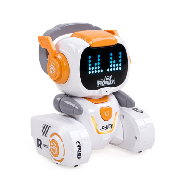 Chinese Manufactur Toys Robots Technology Intelligent Educational Cartoon Toy Programmable LED lights Small RC Robot