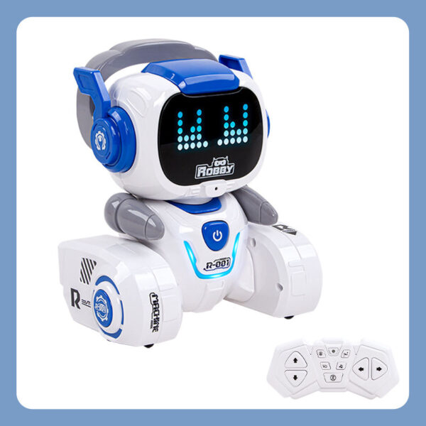 Chinese Manufactur Toys Robots Technology Intelligent Educational Cartoon Toy Programmable LED lights Small RC Robot - Image 6