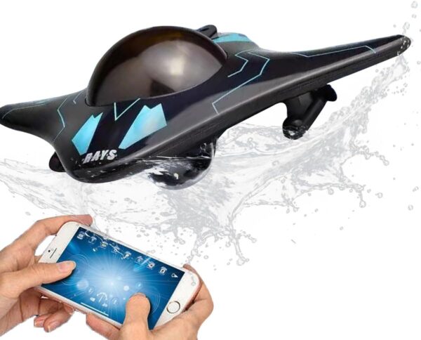 Outdoor Toy Wifi APP Control High Speed Remote Control Rc Boat Ship with Underwater Waterproof Camera