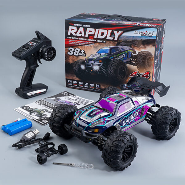 1/16 Brushless 2.4ghz 80 Remote Control Monster Truck Rock Crawler 4x4 High Speed Off Road Rc Car For Adults - Image 5