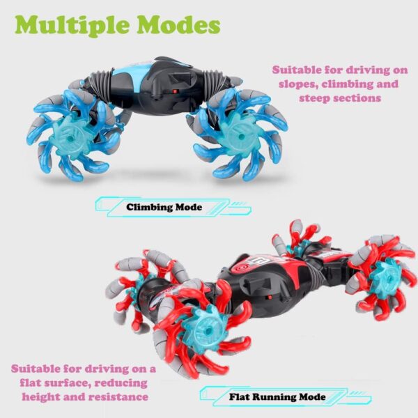 Hot Sale 4WD Double-sided RC Racing Car Electronic Twist Car Remote Control Off Road Vehicle For Kids - 영상 3