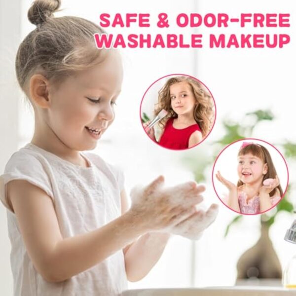 Eco-friendly High Quality Kids Washable Makeup Girl Toys Children Cosmetic Toys Make Up Set - Image 3