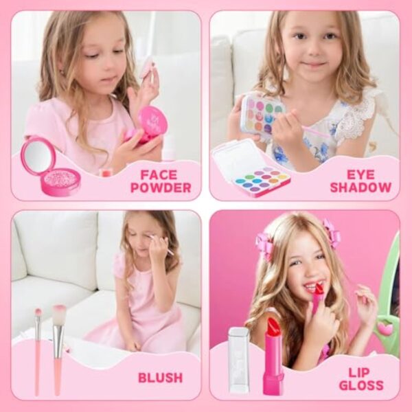 Eco-friendly High Quality Kids Washable Makeup Girl Toys Children Cosmetic Toys Make Up Set - Image 6