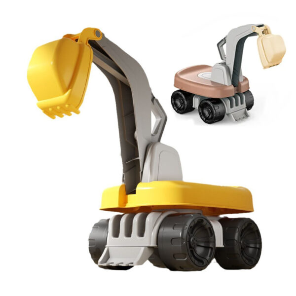 Children Baby Ride On Excavator Machine Digger Truck Toys Ride-on Cars for Kids