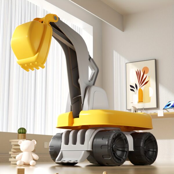 Children Baby Ride On Excavator Machine Digger Truck Toys Ride-on Cars for Kids - Image 3