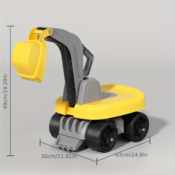 Children Baby Ride On Excavator Machine Digger Truck Toys Ride-on Cars for Kids - Image 4