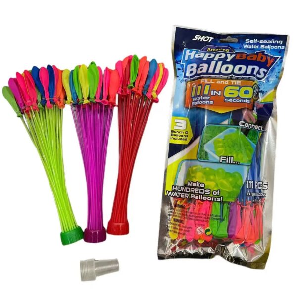 Kids Outdoor Toys Factory Water Balloons 111pcs /bag Balloon Self Sealing Magic Quick Fill Water Balloons