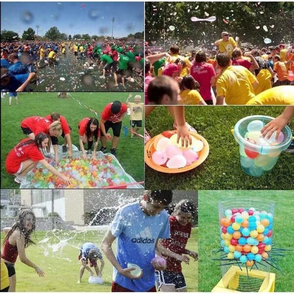 Kids Outdoor Toys Factory Water Balloons 111pcs /bag Balloon Self Sealing Magic Quick Fill Water Balloons - 画像 3