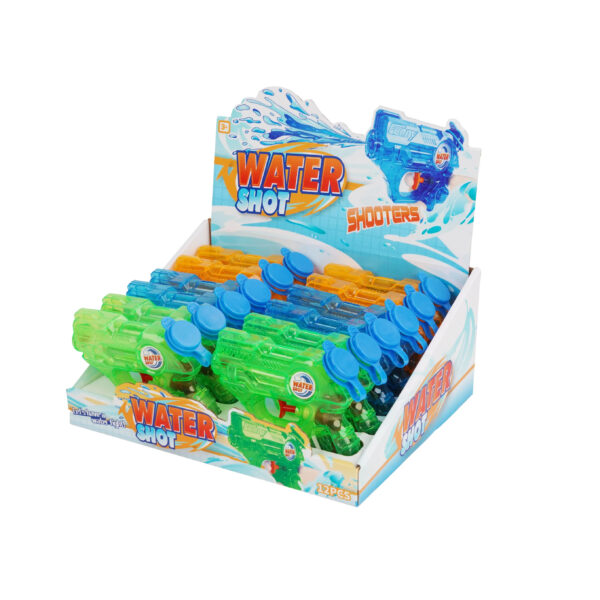 Wholesale Kids Outdoor Toy Summer Outdoor Transparent Plastic Customized Logo Handheld Toy Water Gun - Imagen 4